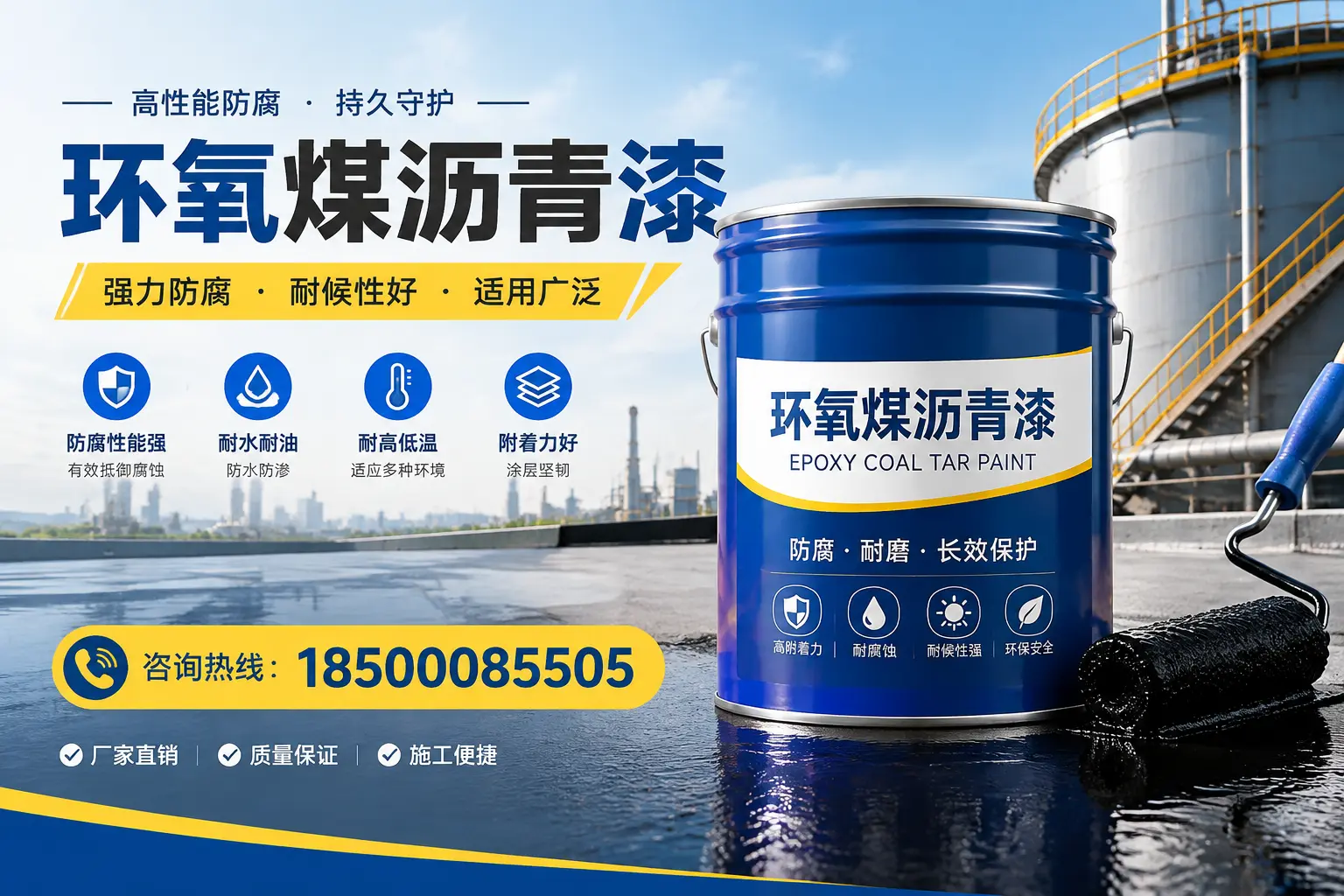 环氧煤沥青漆的储存与运输注意事项，聊城企业须知