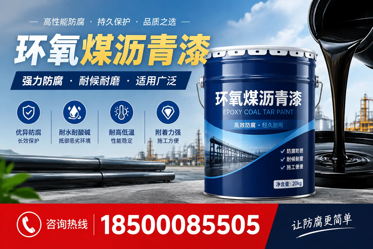 环氧煤沥青漆在不同气候条件下的表现分析，聊城适用性
